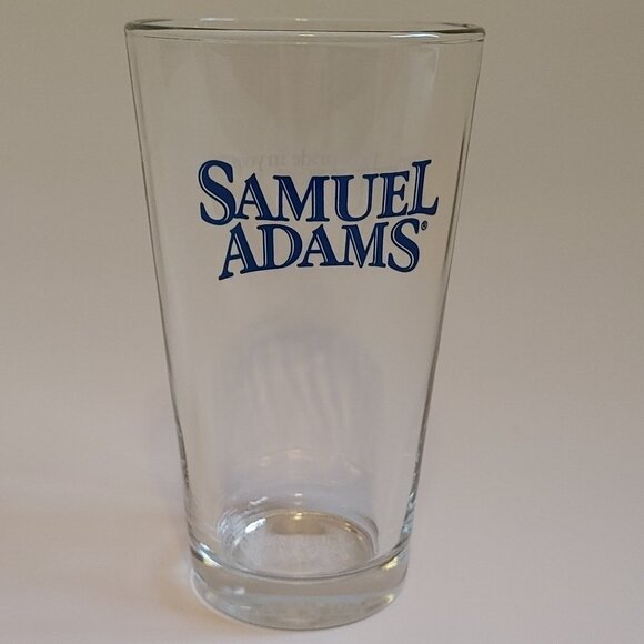 SAMUEL ADAMS BEER Pint Glass Sam Adams Quality Drinking Glass THICK BNWOT - Picture 1 of 6
